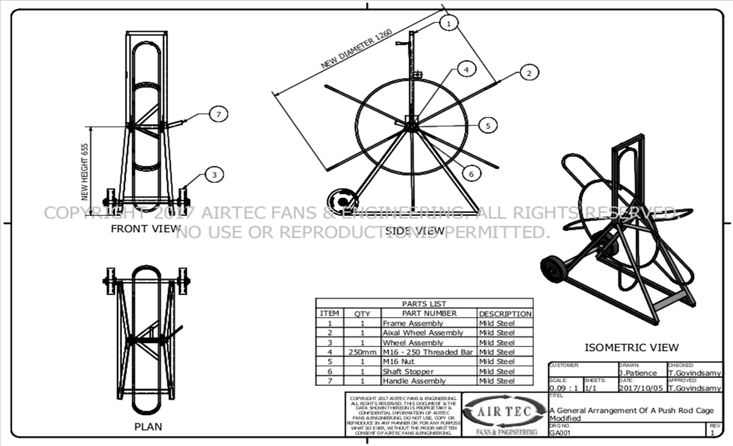 GA001_01 General Arrangement Assembly (2) GA001_01 General Arrangement Assembly (2)